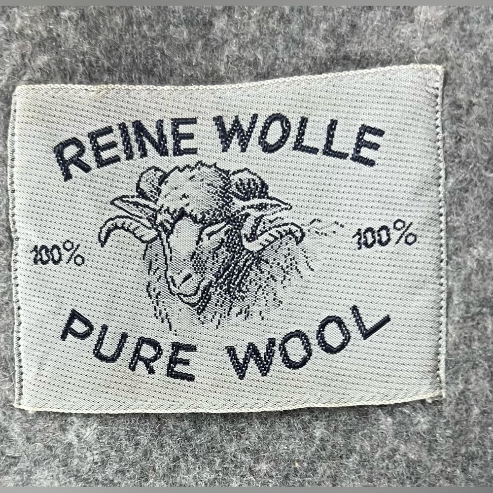 Vintage Reine Woole Genuine Wool Tartan Plaid Blanket Fringe Cozy Winter Decor - Picture 7 of 11